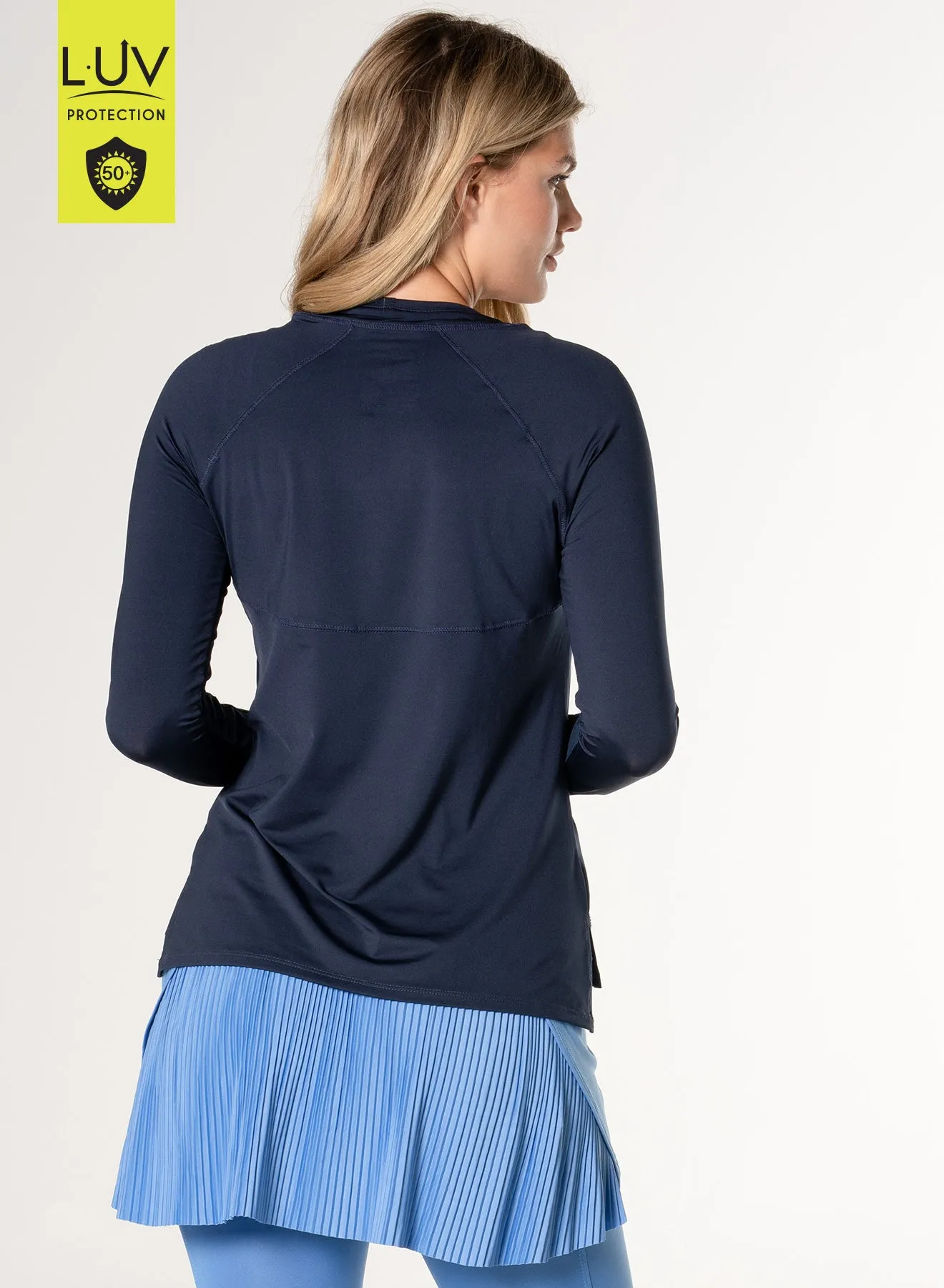 comfortable option All-day style High Low Breezy Long Sleeve
