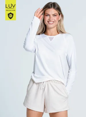 High Low Breezy Long Sleeve easy to pair Quick Slip
