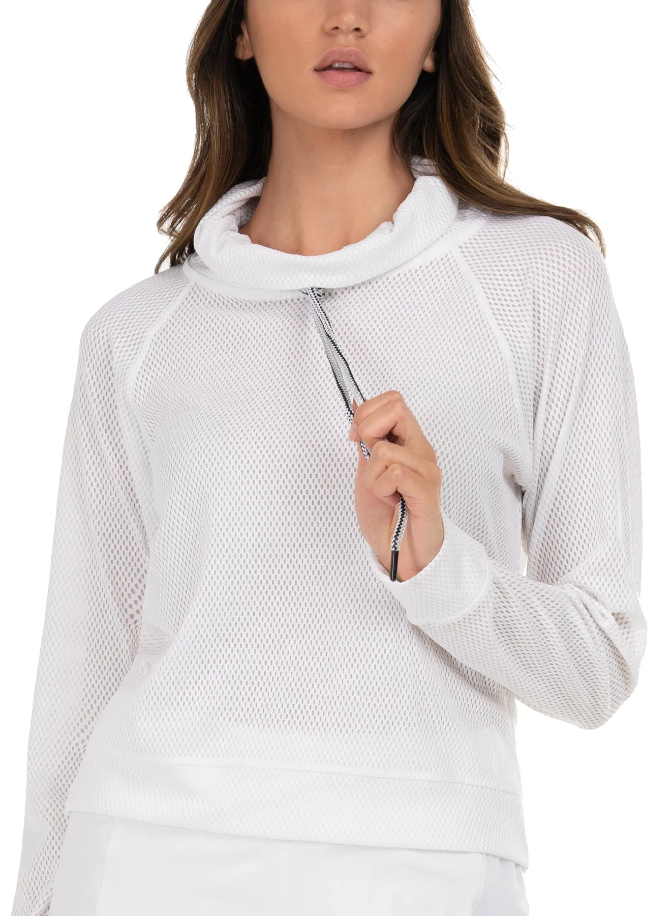 High Neck Pullover Long Sleeve Customizable