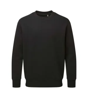 glove accents Fresh Relaxed Organic Anthem Sweatshirt | BLACK