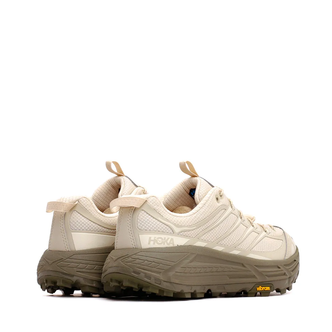 urban running shoe utilization Hoka One One Unisex Mafate Three2 Oat Milk Eucalyptus 1141572-OLY