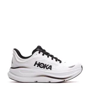 Hoka One One Men Bondi 9 White Black 1162011-WBLC fall shoes