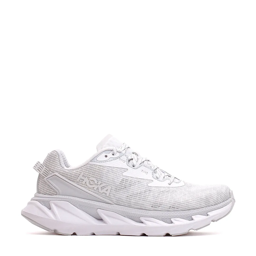 running for a way to stay involved in sports Hoka One One Unisex Elevon 2 TS White Cosmic Grey 1165230-WMC