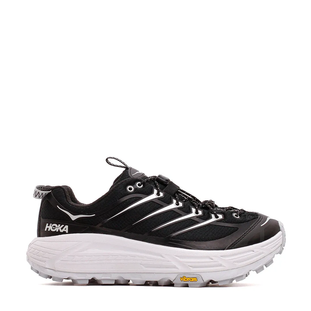 Rubber Sole indoor - workout running shoes Hoka One One Unisex Mafate Three2 Black 1141572-BKCS