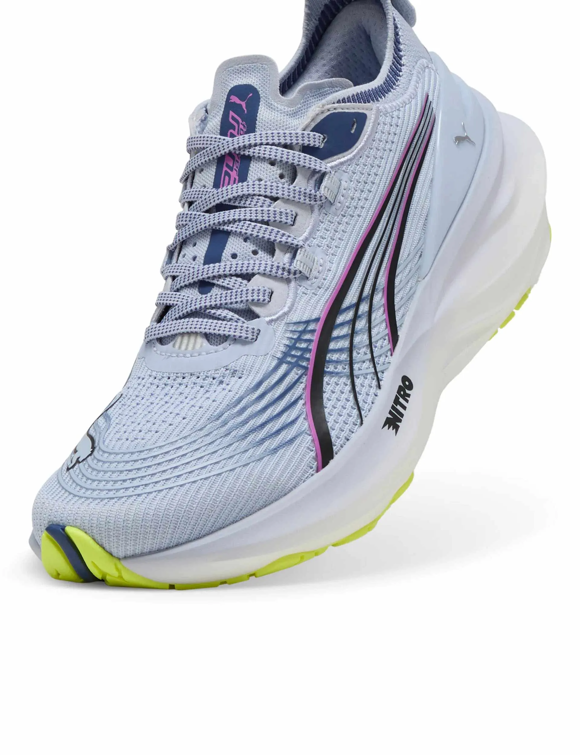 running shoes with rubber sole ForeverRun NITRO 2 Running Shoes - Cool Weather/Yellow Alert