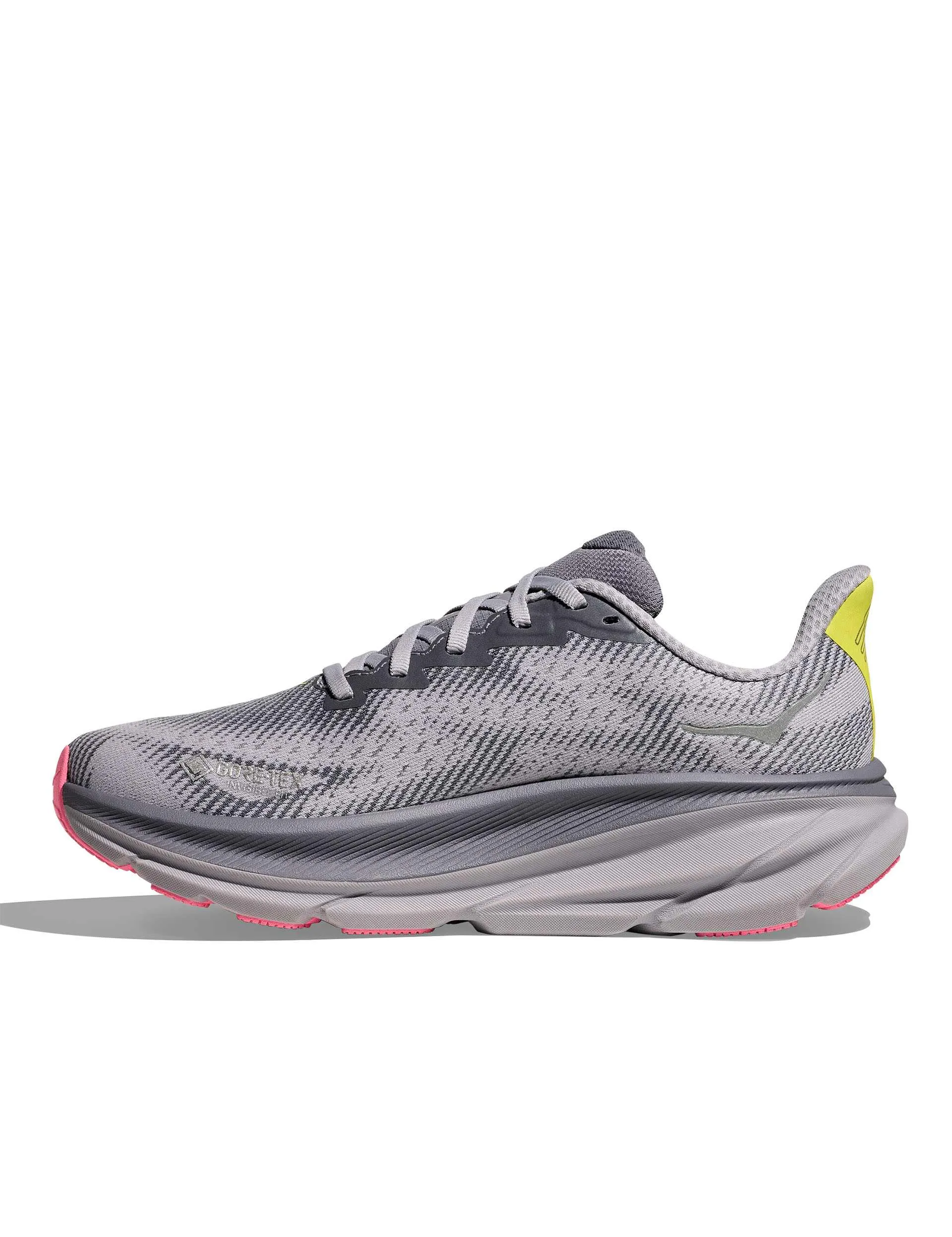 secure fit shoes Clifton 9 Gore-Tex - Grey Skies/Foggy Grey