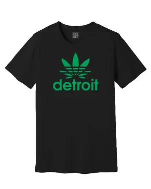 All Day Wear Ink Detroit Cannabis T-Shirt - Black