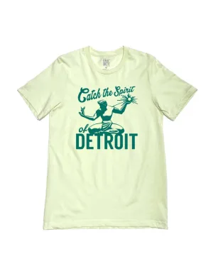 Ink Detroit Catch The Spirit of Detroit T-Shirt - Citron Organic Cotton