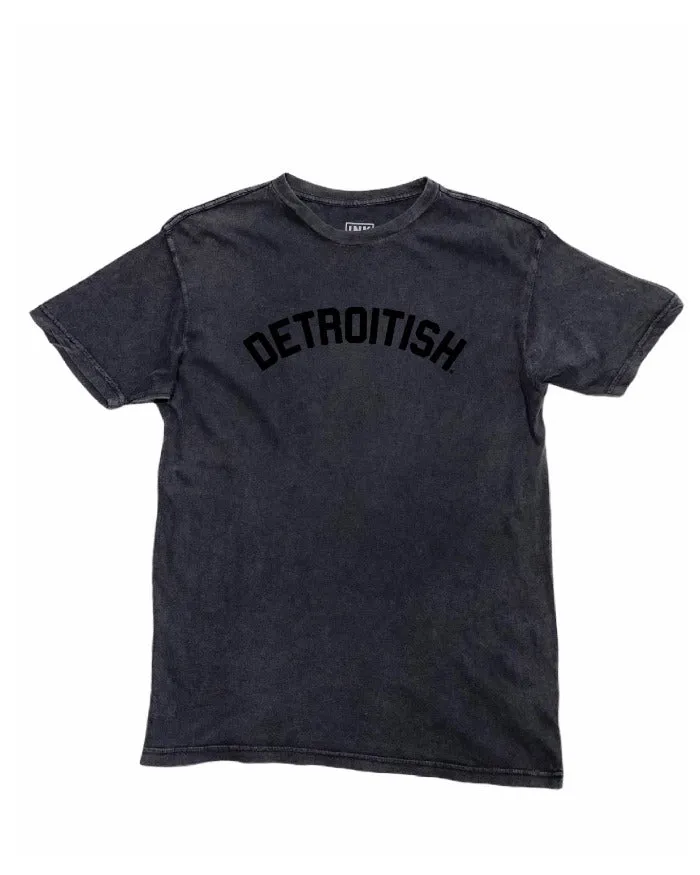 Ink Detroit Detroitish Mineral Wash T-Shirt - Black Versatile Wearable