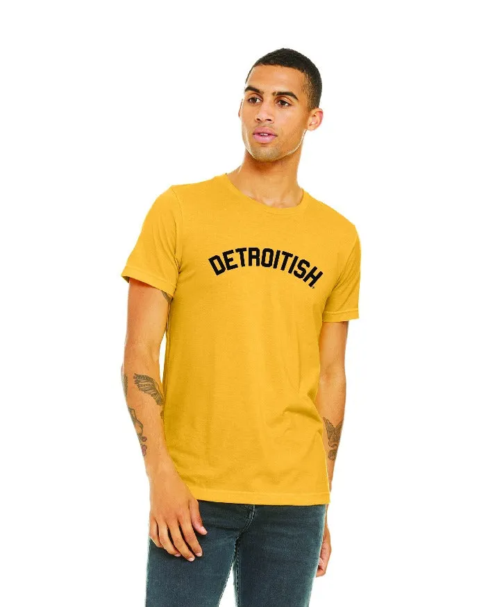Ink Detroit Detroitish T-Shirt - Gold Modern Layering Men's