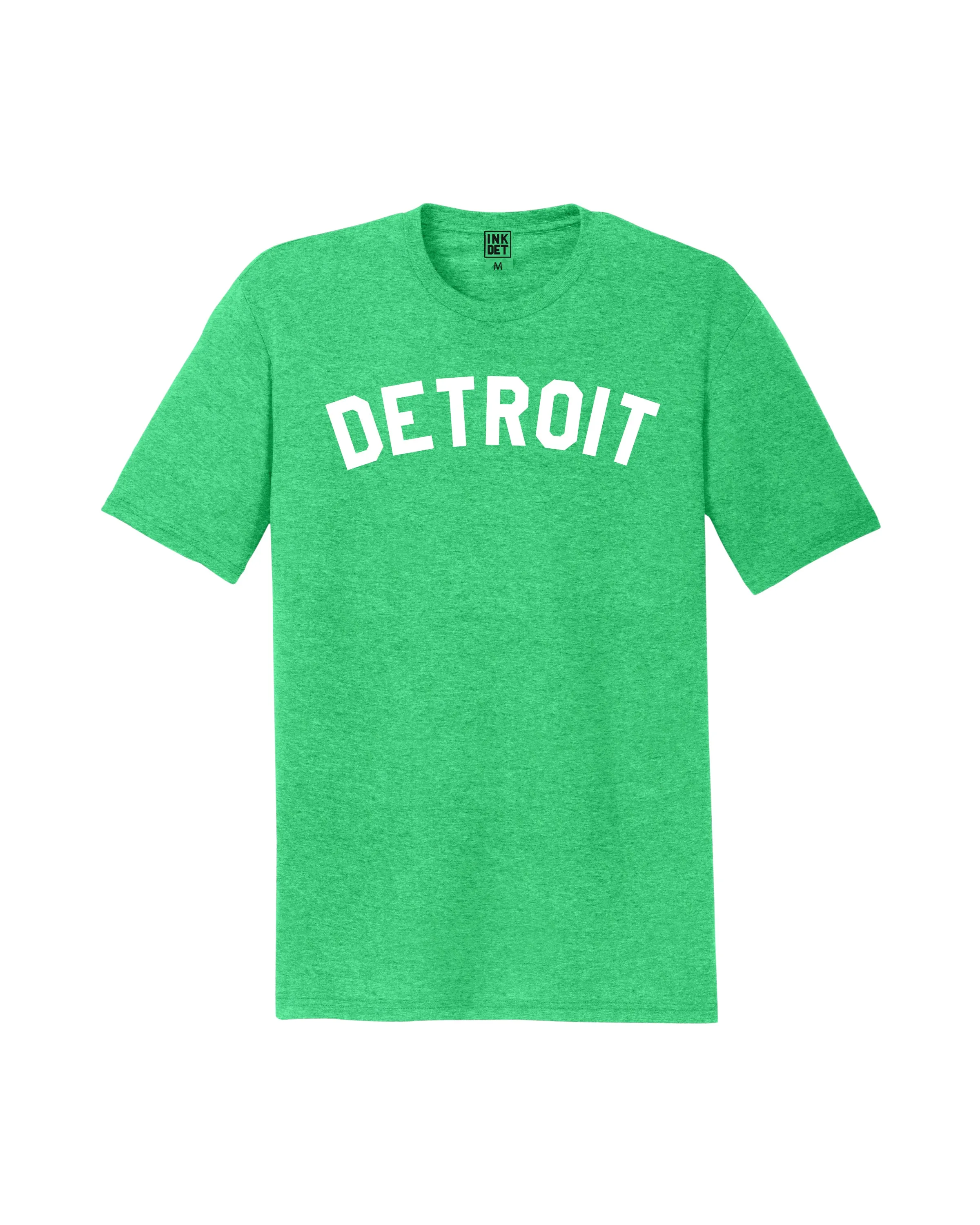 Ink Detroit - Triblend T-Shirt - Green Casual Flex Wear