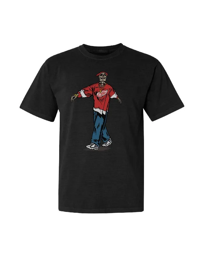 Ink Detroit - Tupac Back from the Dead - Wings Jersey - T-Shirt - Black Casual Layers Workout Gear