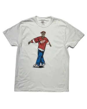 Ink Detroit - Tupac Back from the Dead - Wings Jersey - T-Shirt - White Microfiber Blend Layer-Friendly