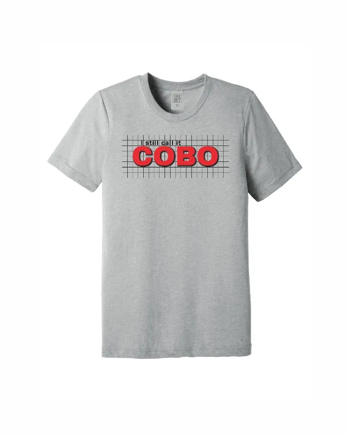 Ink Detroit Vintage Cobo T-Shirt - Heather Silver Summer Style