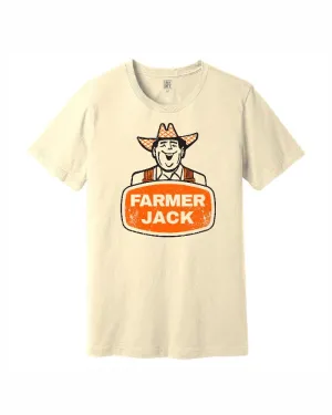 Timeless Style Ink Detroit Vintage Farmer Jack T-Shirt - Natural