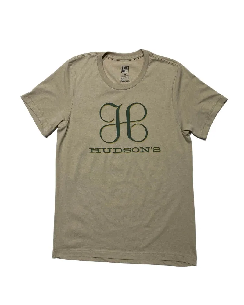 Ink Detroit Vintage Hudson's T-Shirt - Heather Tan Quick Dry Fabric Perfect for Vacation