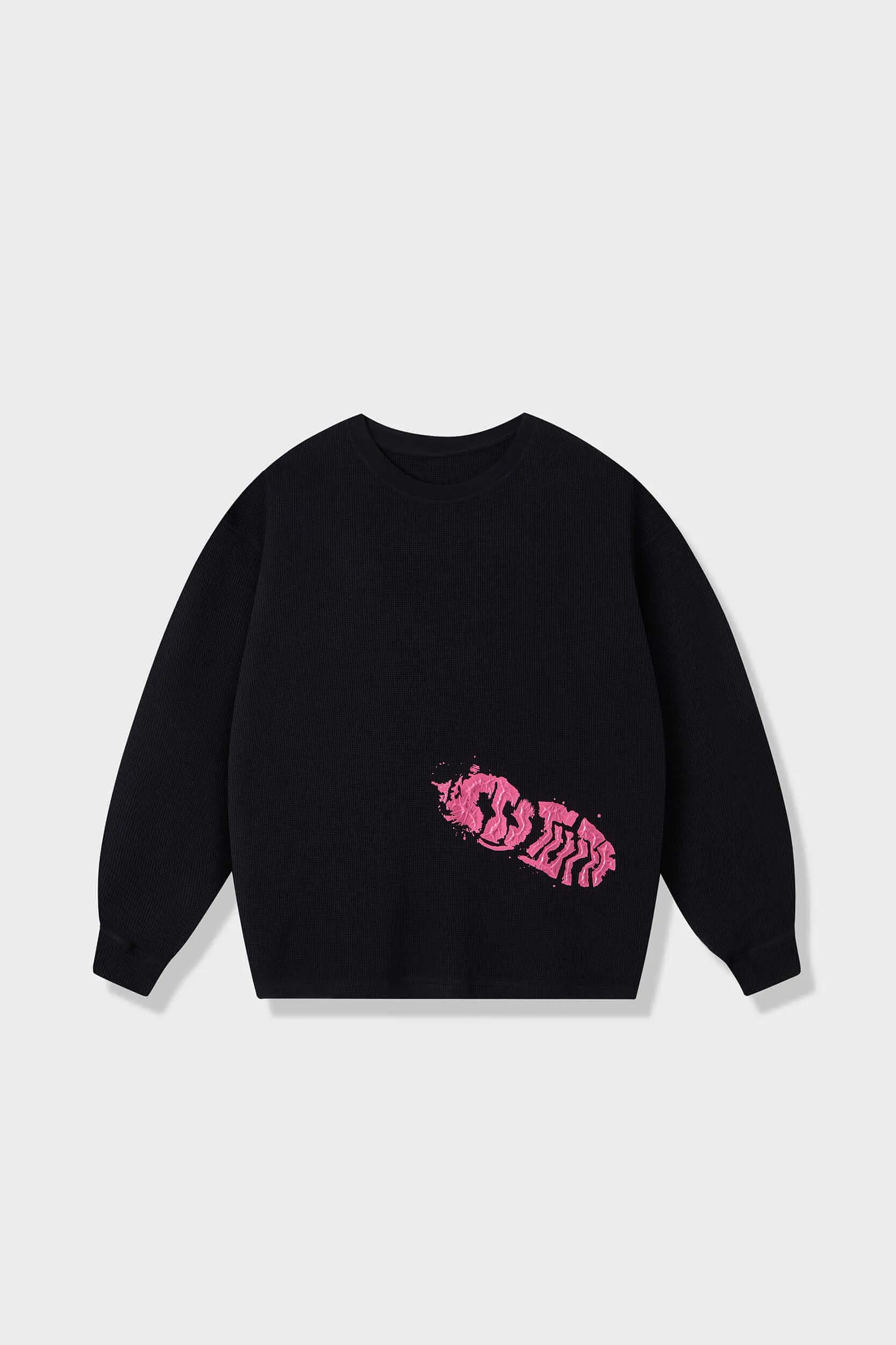 Comfortable Layer 3D Footprint LS Waffle