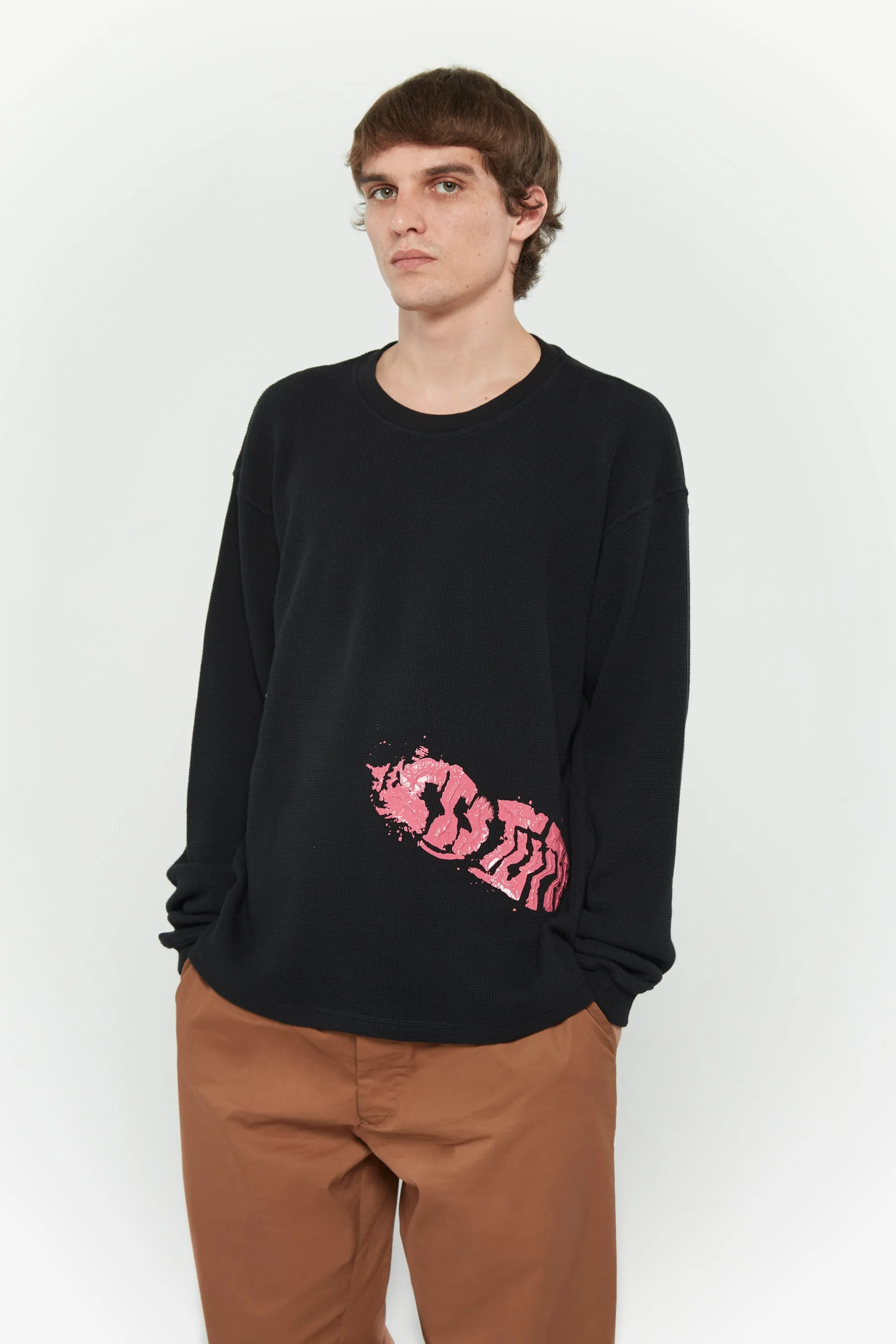 3D Footprint LS Waffle Easy to Carry Shiny Finish