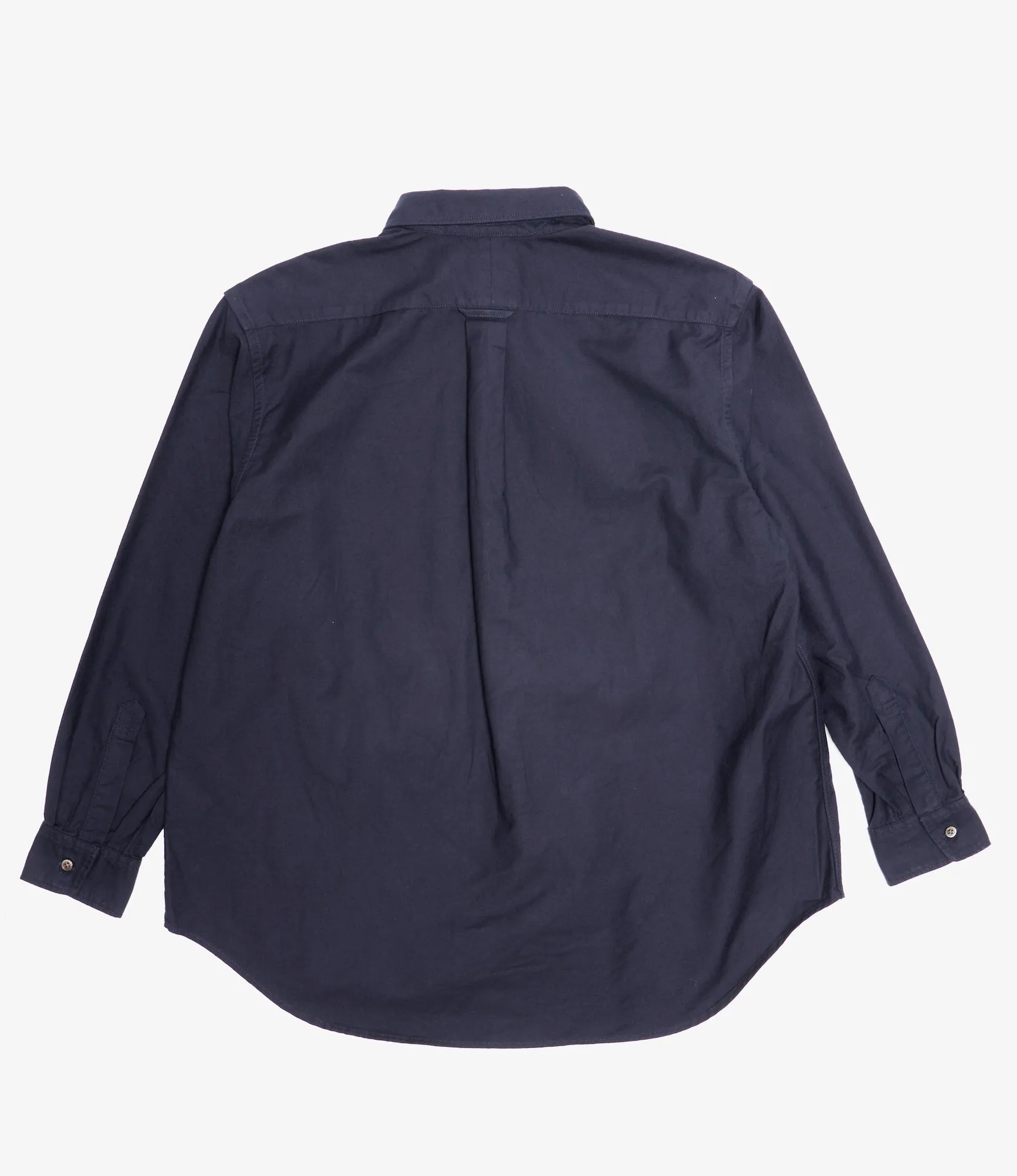 Ivy Shirt ?C Navy Cotton Oxford Chill Comfort Everyday Fashion Look