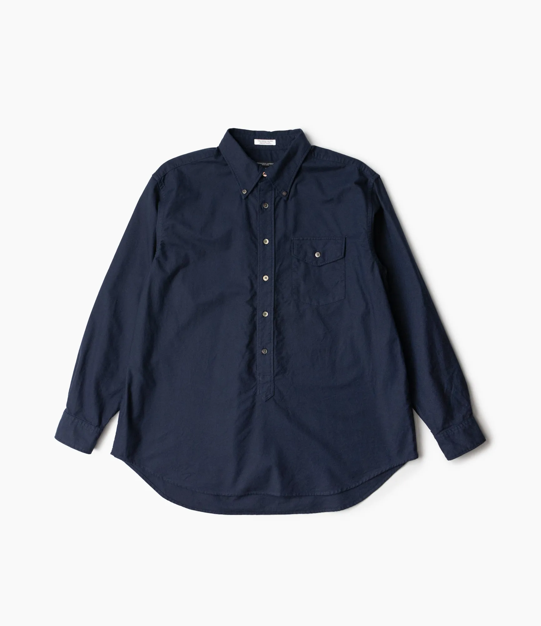 certified Ivy Shirt ?C Navy Cotton Oxford