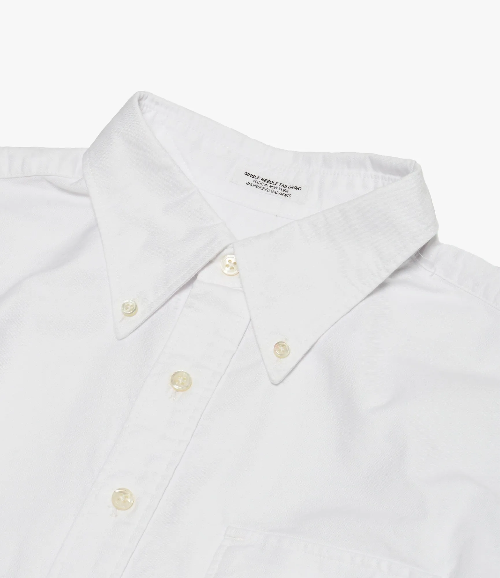 Ivy Shirt ?C White Cotton Oxford Seasonal Trend