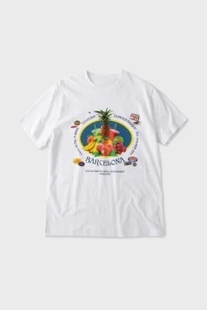 Organic Cotton Construction Quick Layer Scented Fruits Tee (Banana)