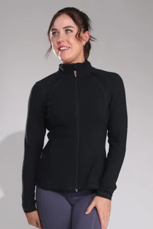 Jacket | Bold Black | 0802B1 Evening Chill Piece Cool Tone