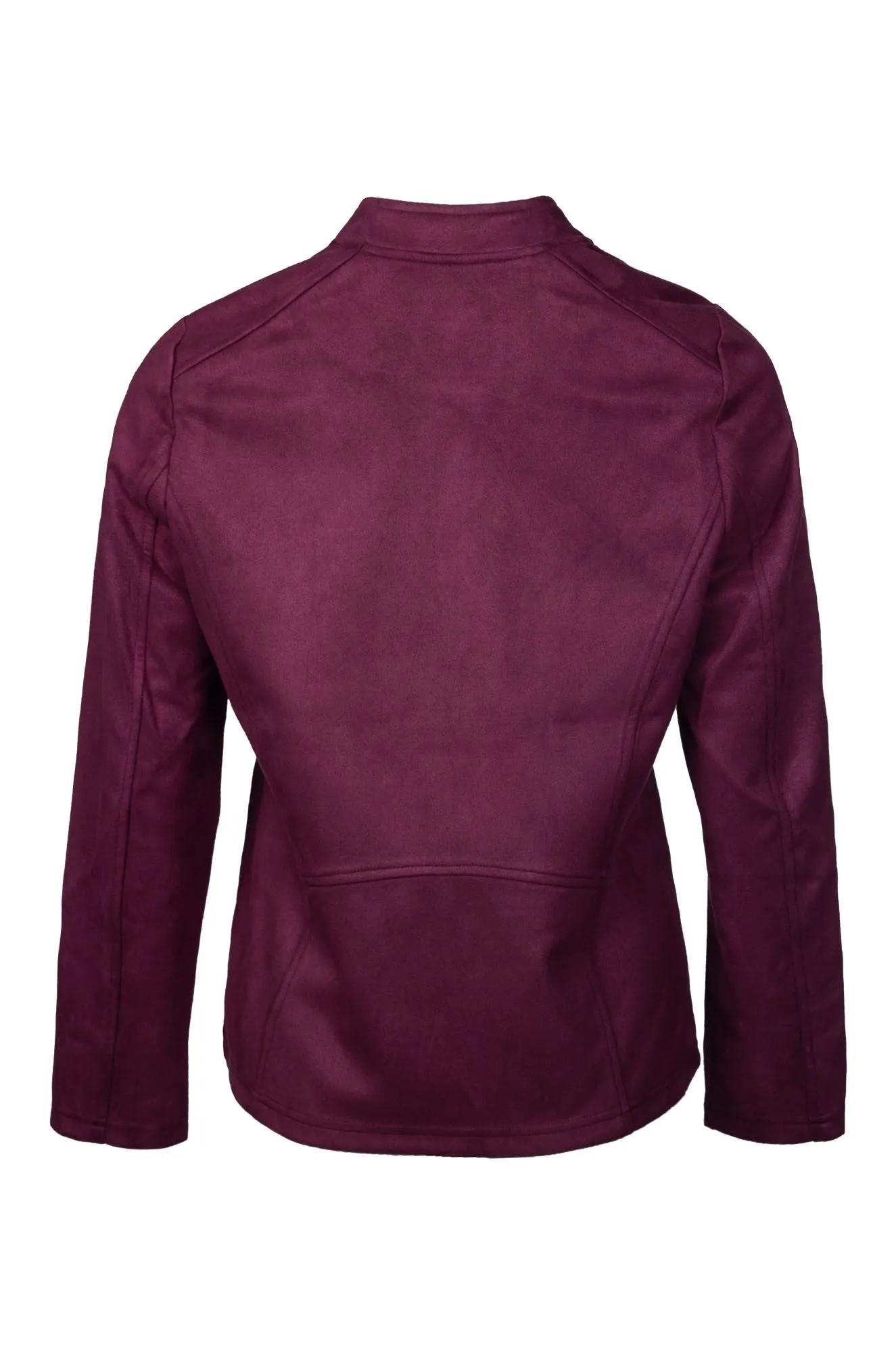 Comfy Essentials Fleece Lined Interior Jacket | MERLOT | 4065B1