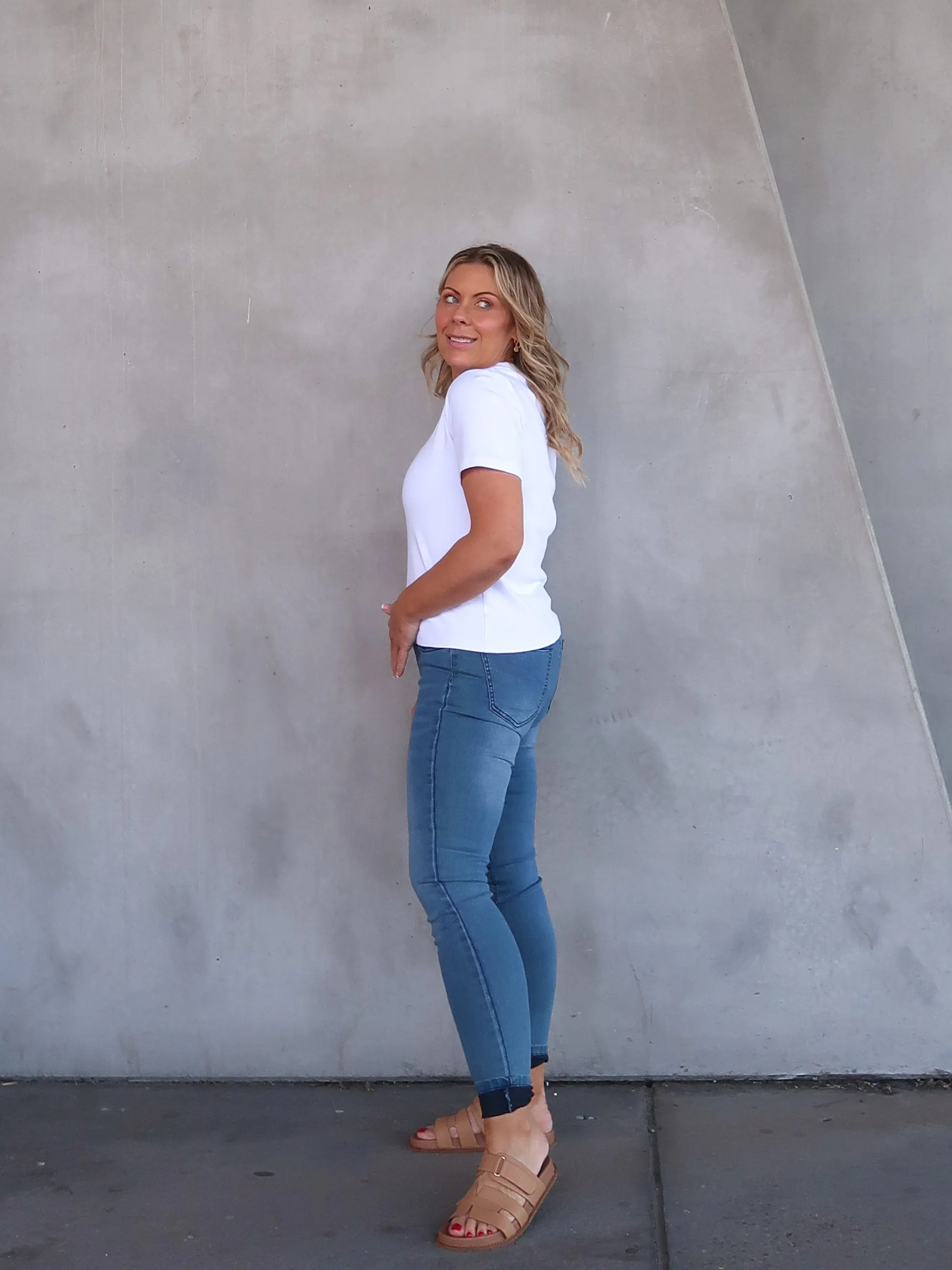 Jax Jeggings - Light Blue Youth Style Stylish Road Trip Cool Classic