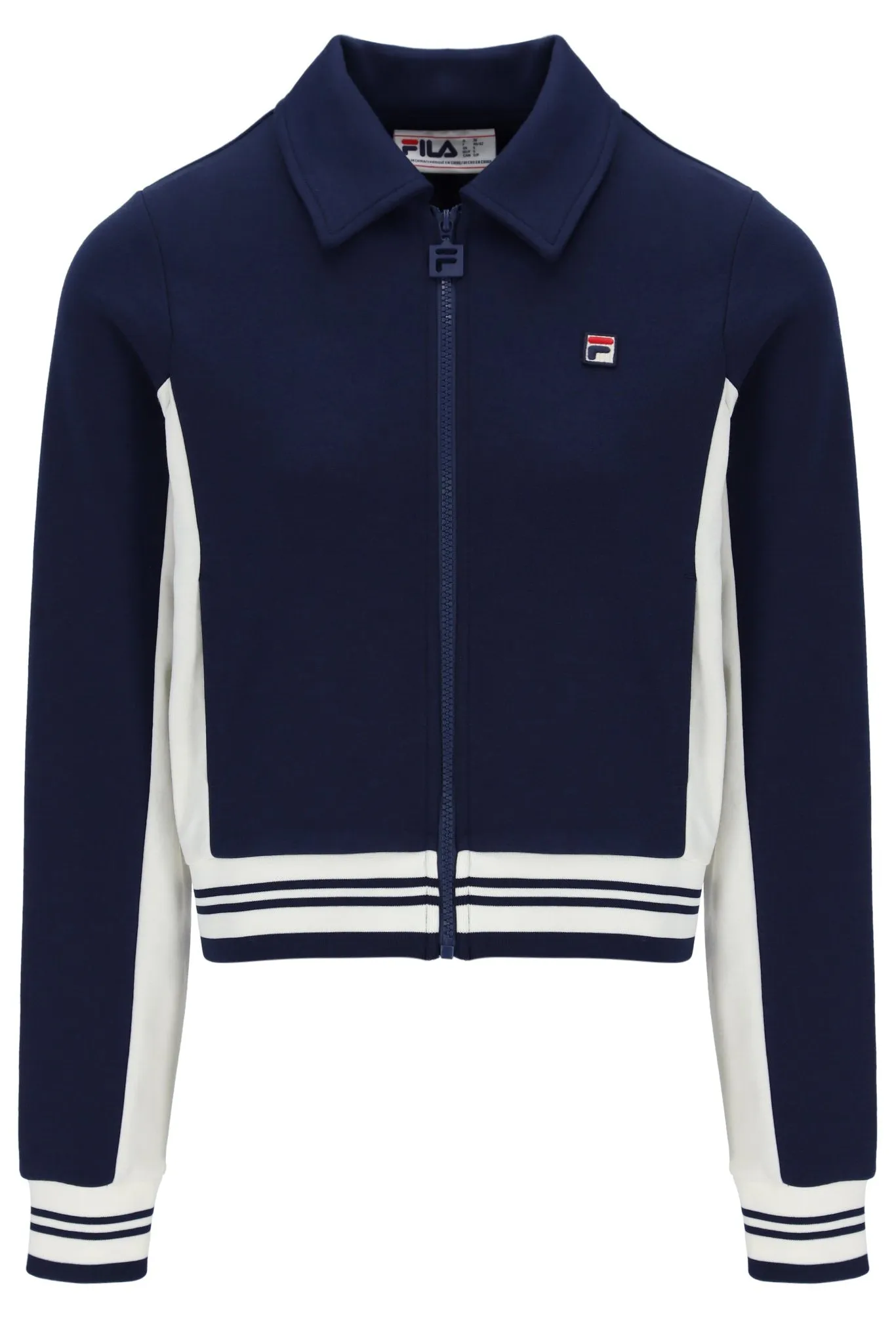 Home Relaxation Street Layer Jelena Cropped Zip Up Track Top