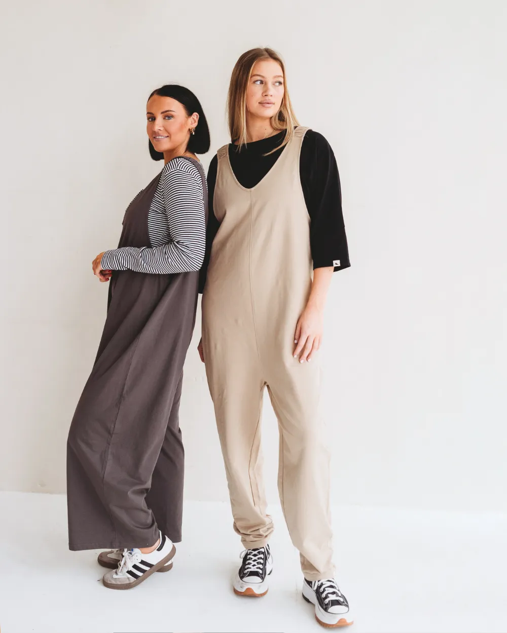 Jilly Beige Jumpsuit Star Mood