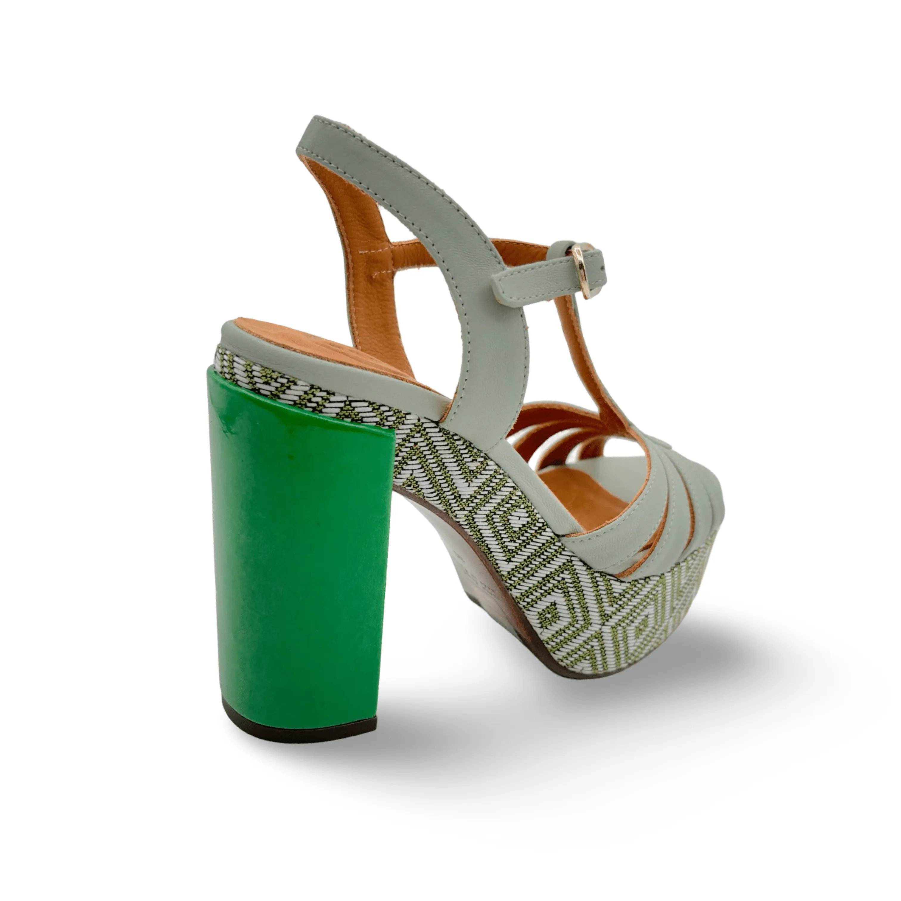 Feather Light City Adventure Velvet Soft Junni Mint/Geo Sandal