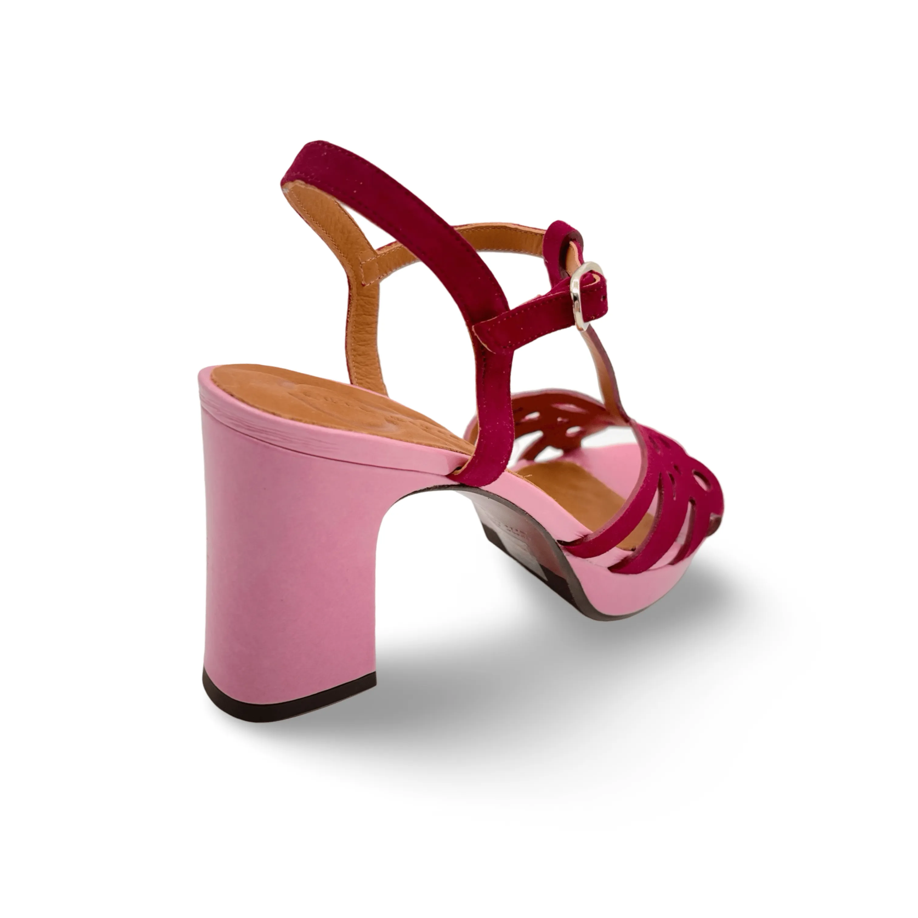 Zero Drop Platform Style Goal Karik Berry/Pink Sandal