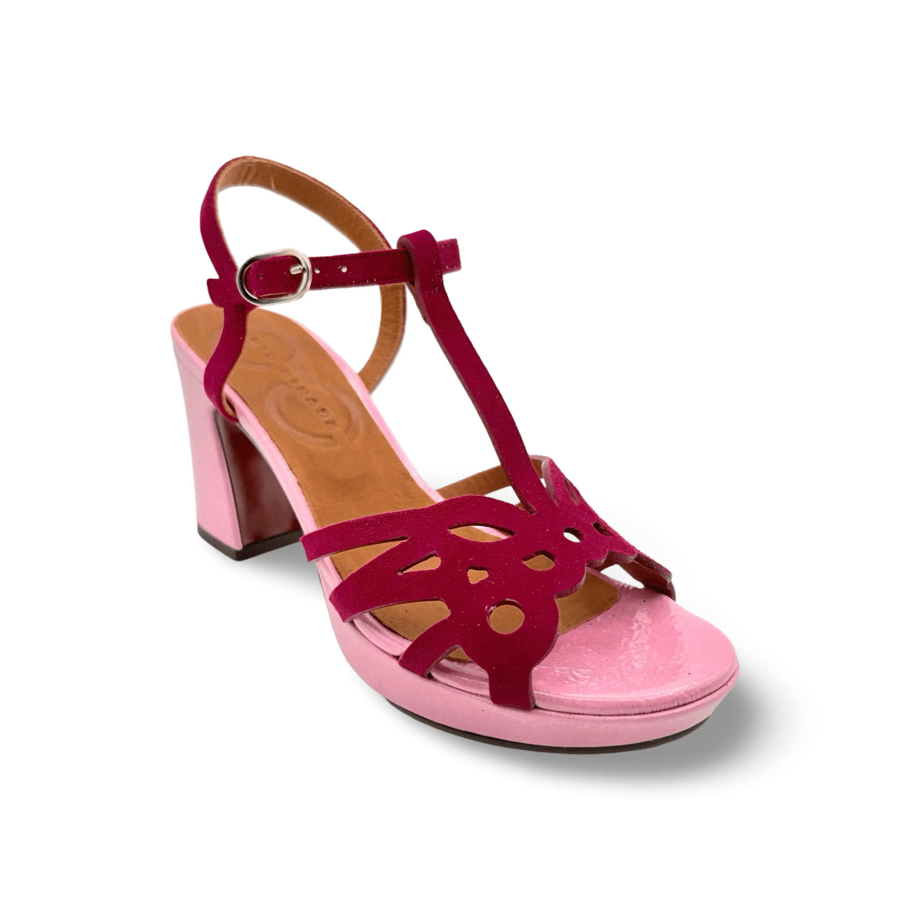Karik Berry/Pink Sandal Stone Gray River Cross