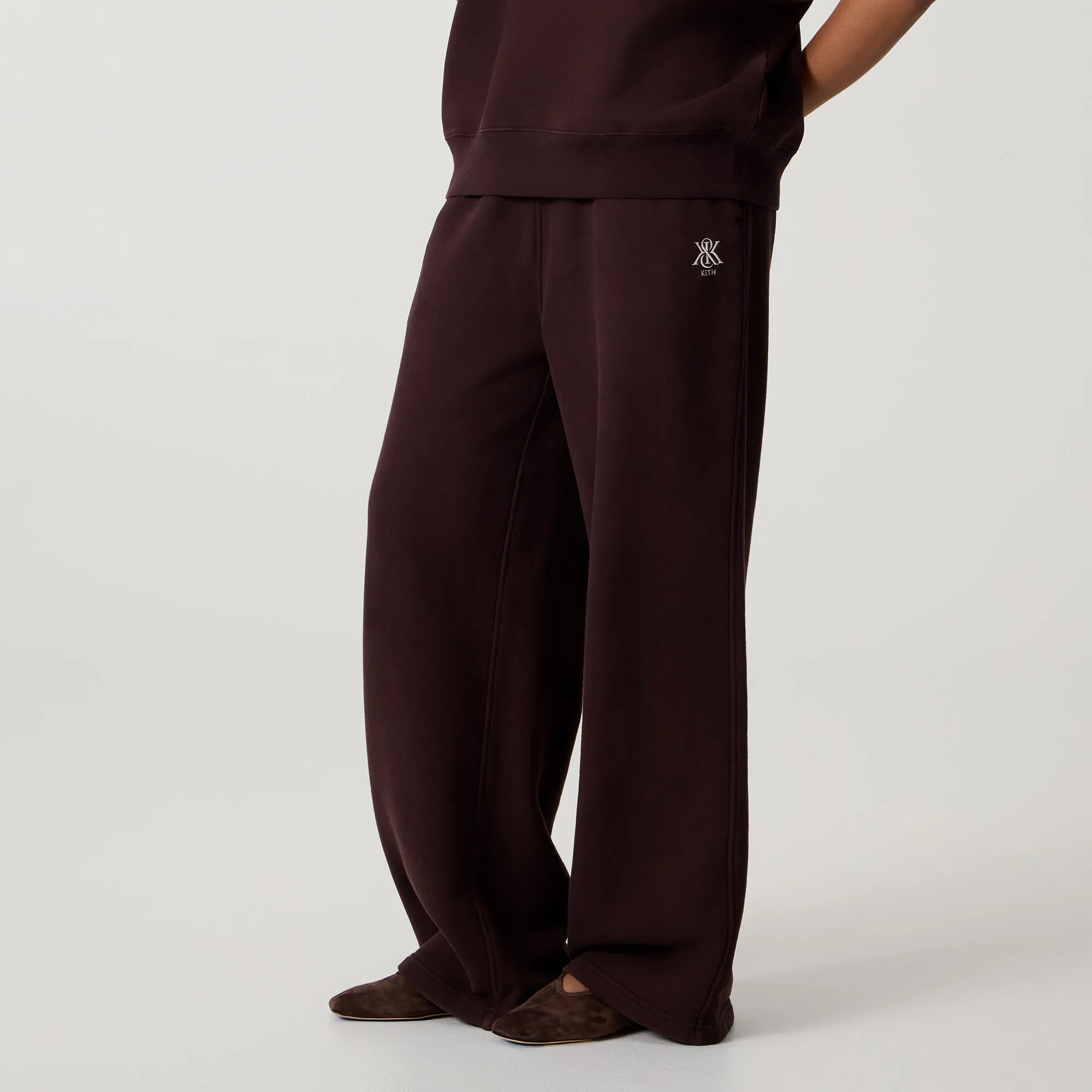 No Frills Fit Smooth Fabric Kith Women Ava II Sweatpant - Incognito