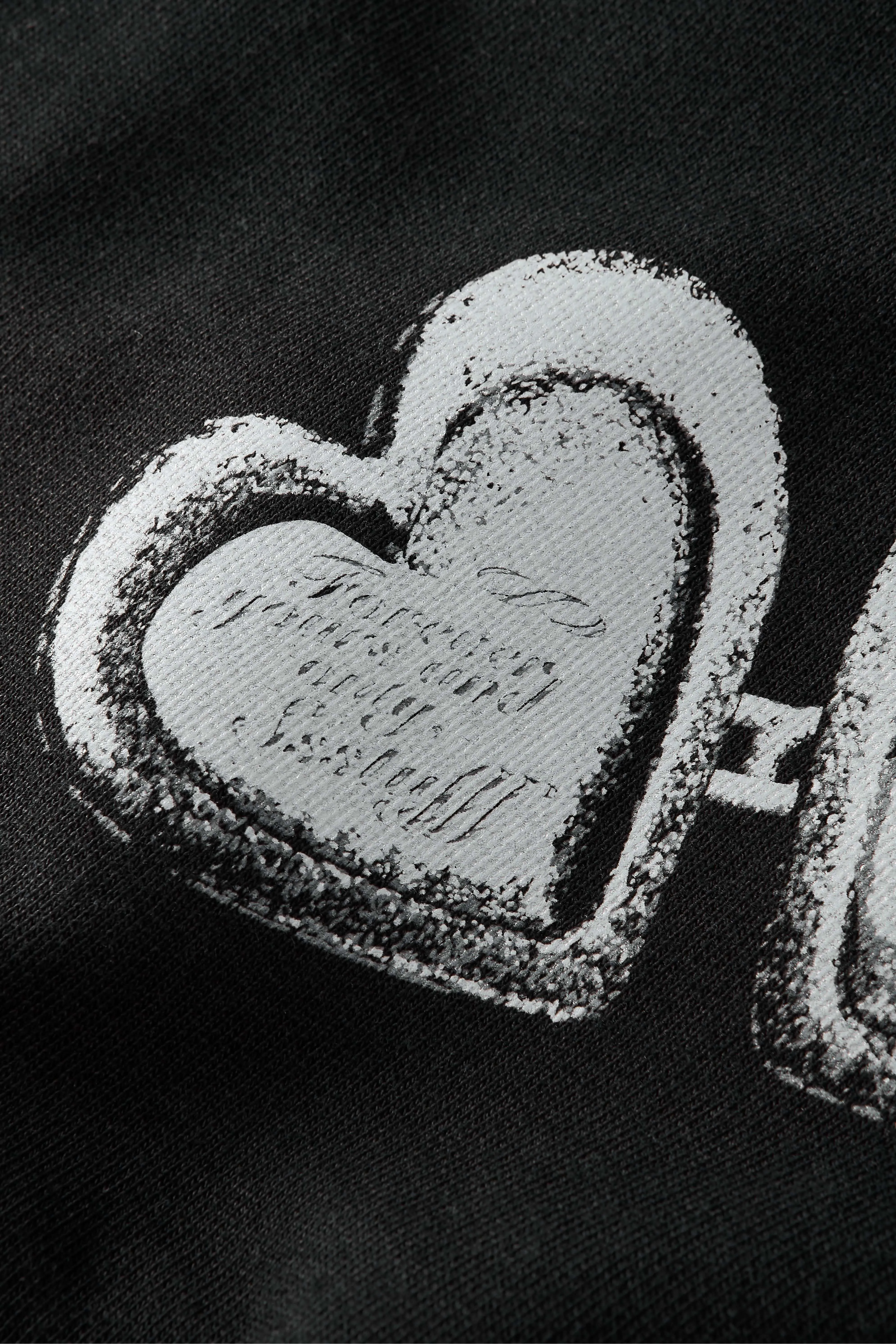 Scoop neck Raglan Chain Hoodie