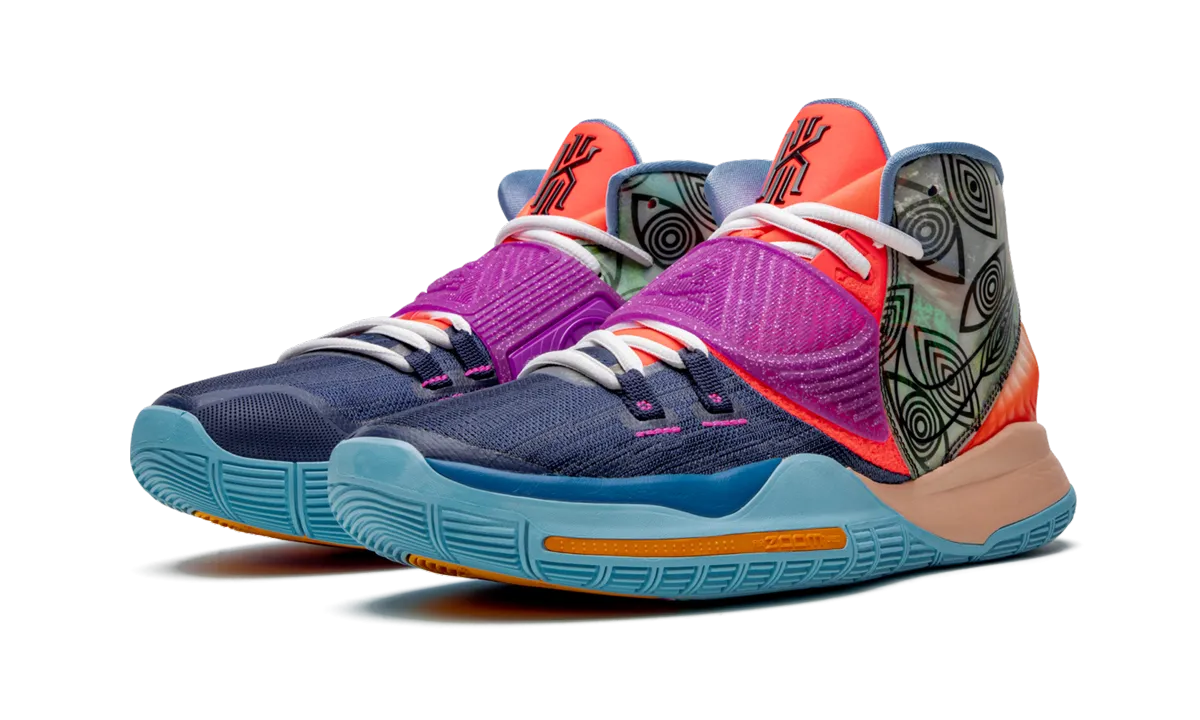 fabric shoes military - training running shoes Kyrie 6 Pre Heat "Heal The World"