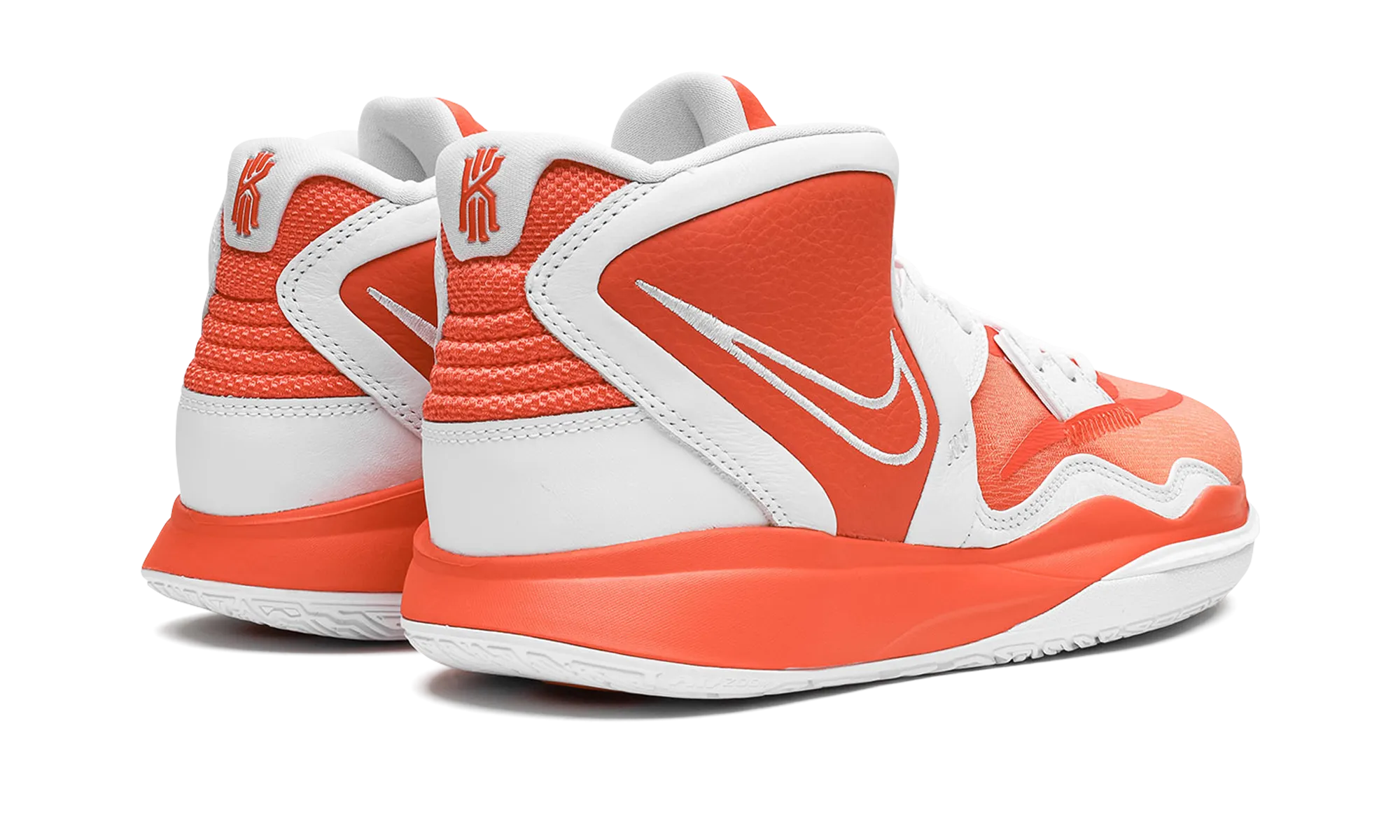 Kyrie 8 Infinity TB "Team Orange" Ultra Grip Tread Anti   Odor