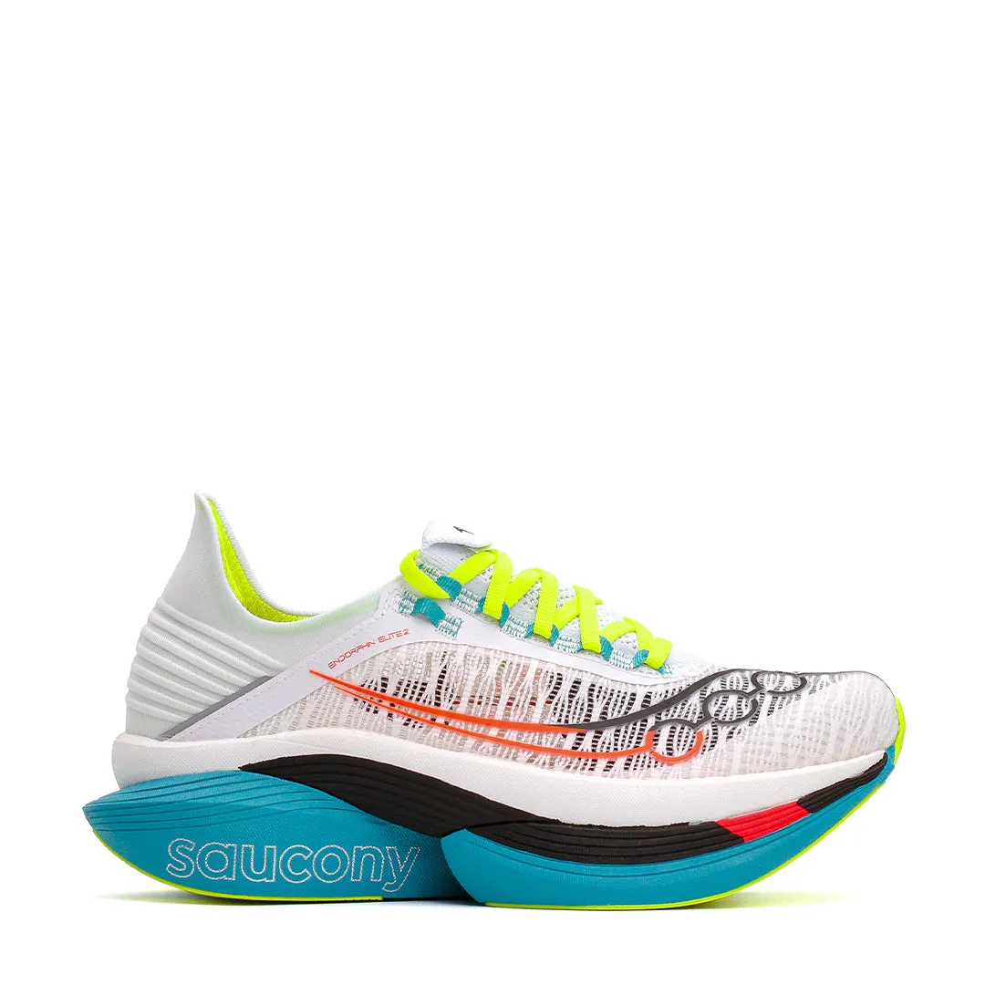 Saucony Men Endorphin Elite 2 White Mutant S30994-97 running for a way to stay connected to the community