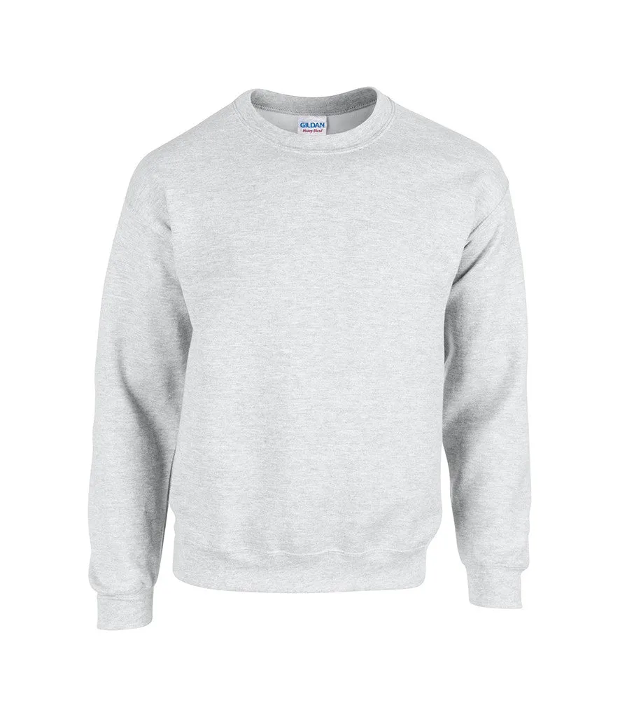 Daily Sporty Anti fungal Heavy Blend Adult Crew Neck Sweatshirt | ASH