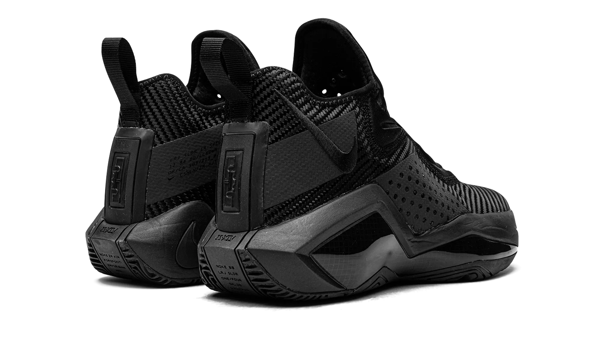 LeBron Soldier XIV "Triple Black" Great functionality Anti Friction