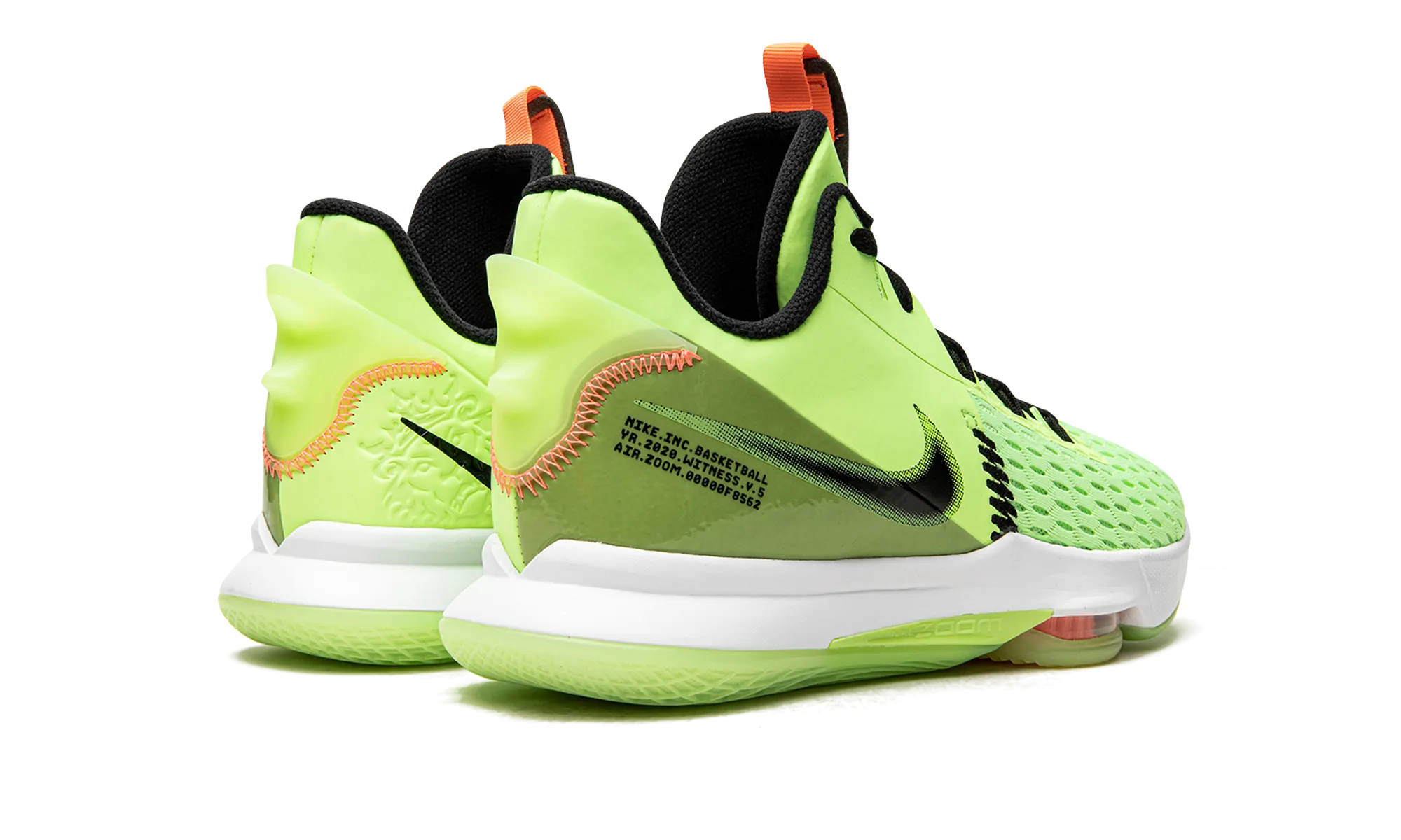 Speed - improving asphalt - running shoes LeBron Witness V "Lime Glow"