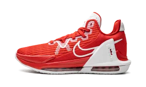polyester running gear Bouncy Responsive Foam LeBron Witness VI TB "University Red"