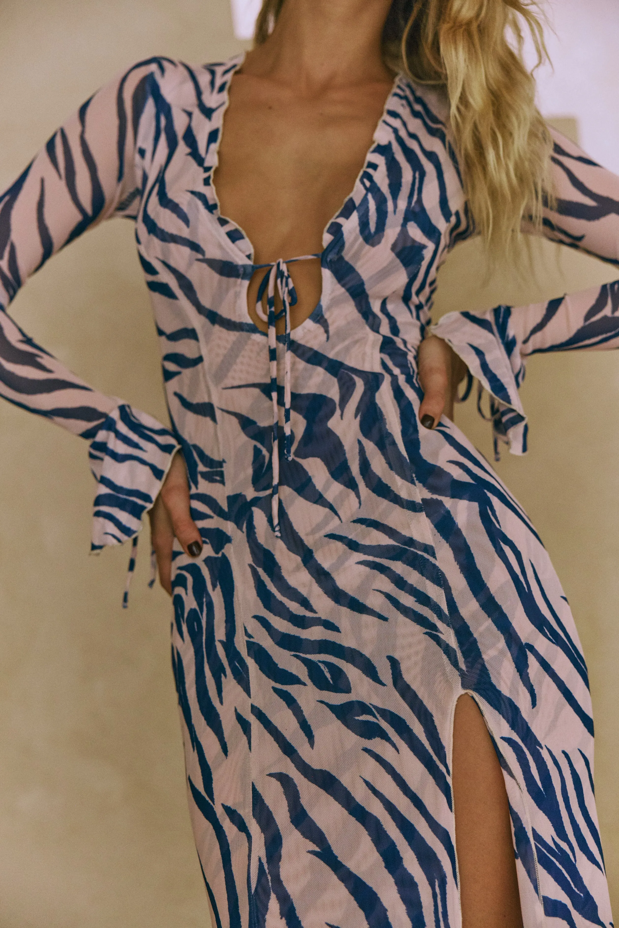 Versatile dress for layering Blush Glow Lennon Maxi in Athens