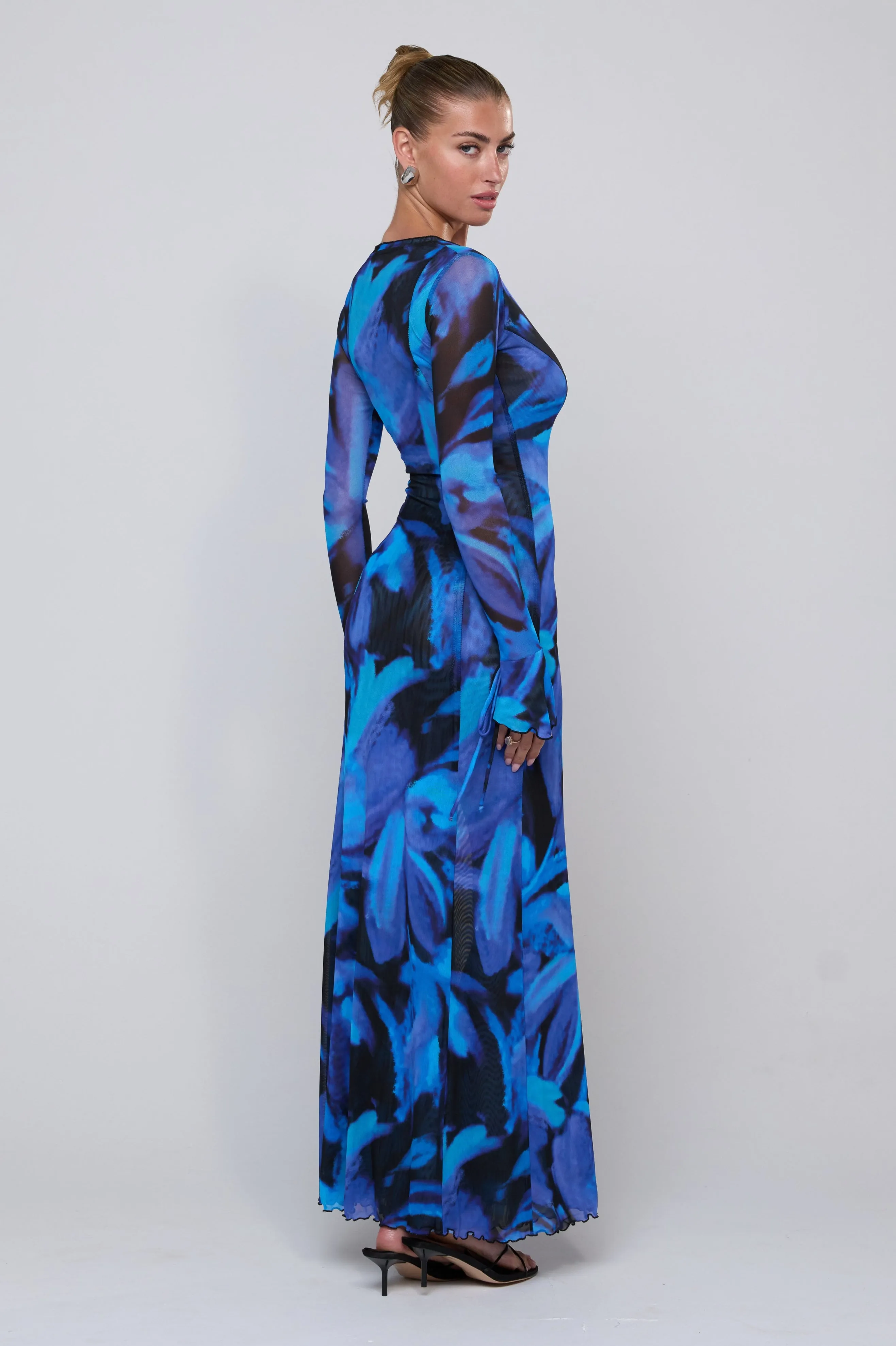Glamorous look Jewel Tones Lennon Maxi in Lagoon
