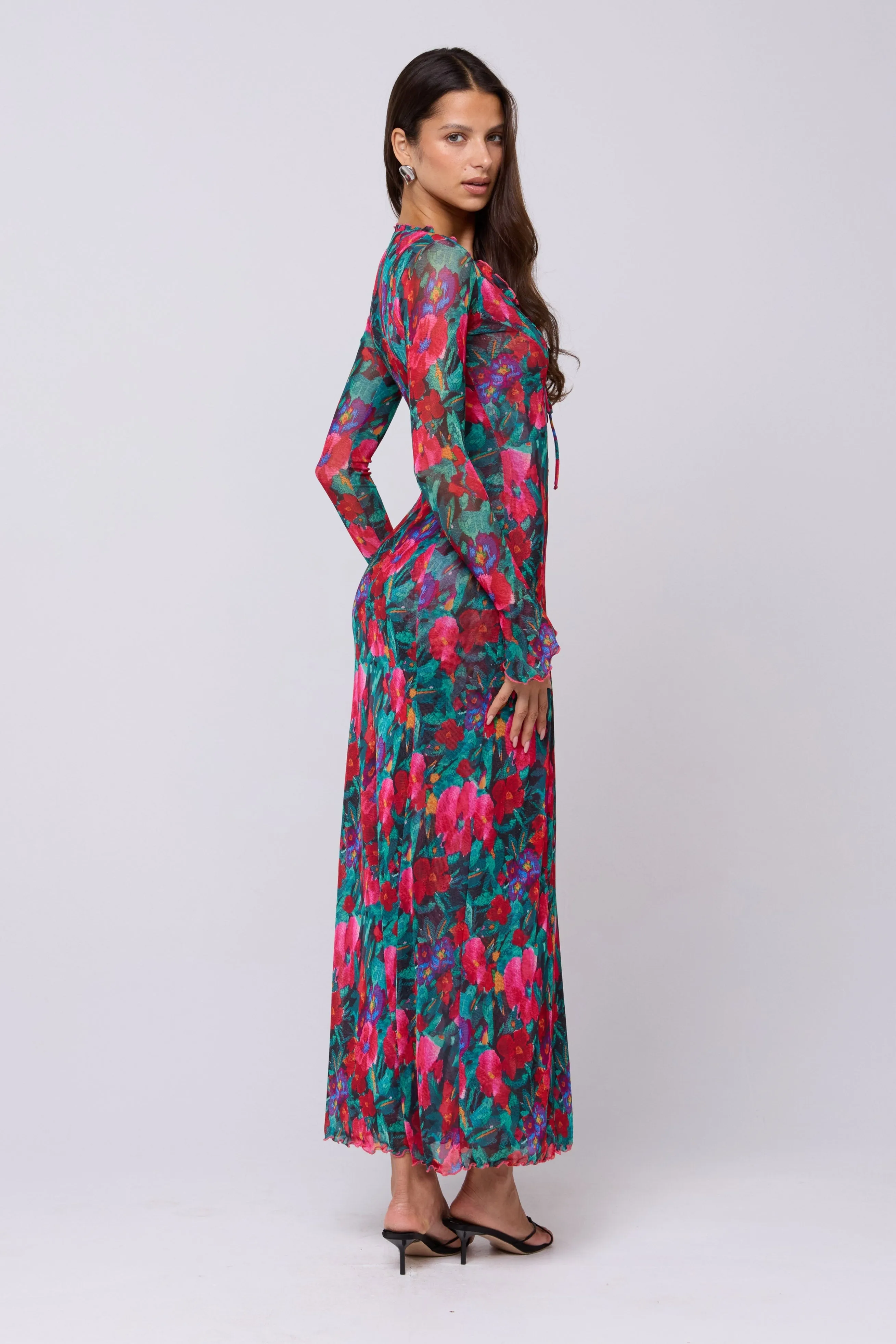 Lennon Maxi in Resort All-season garment Gathered-Detail