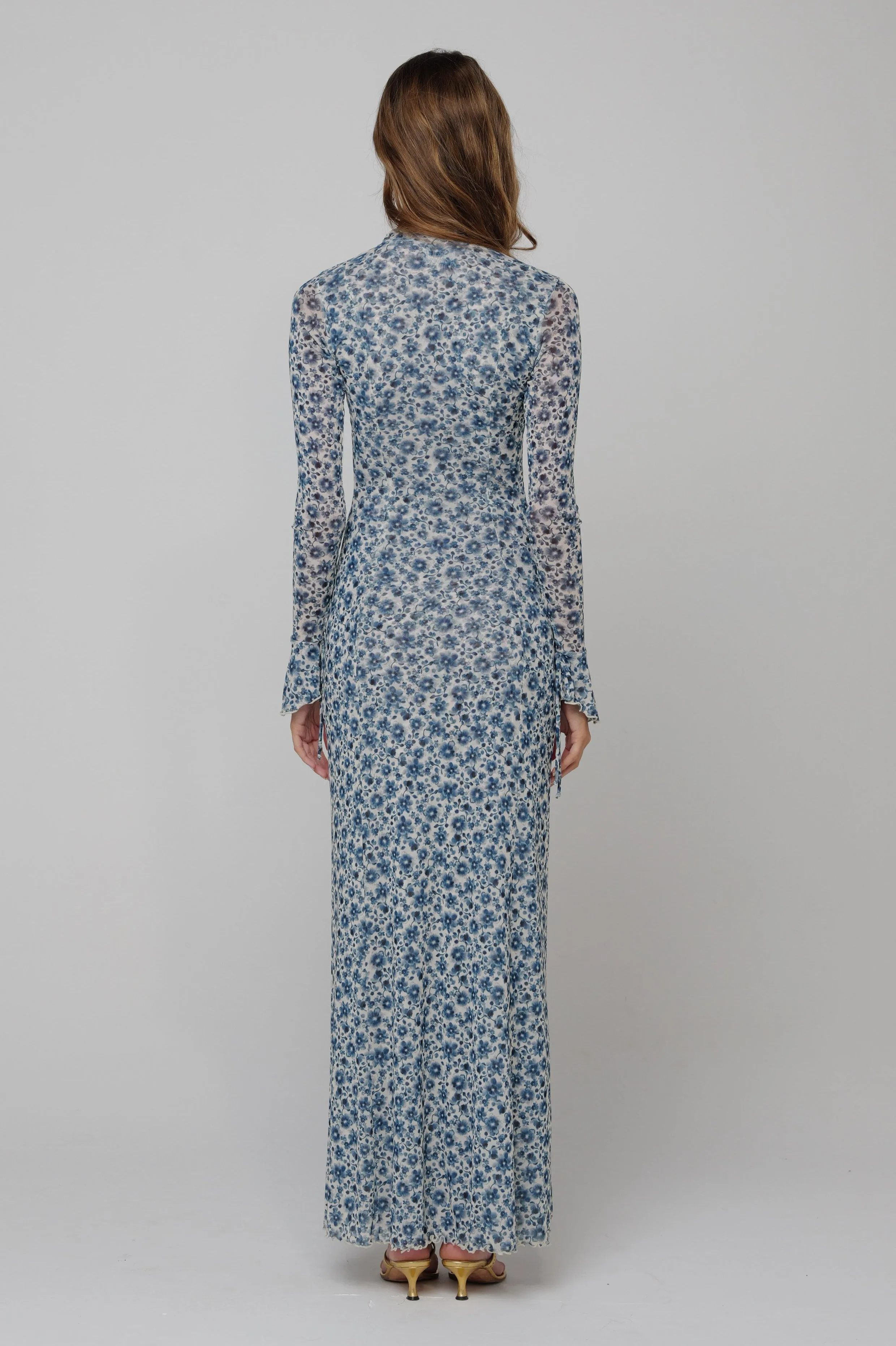 Peach Tone Lennon Maxi in Wrangler