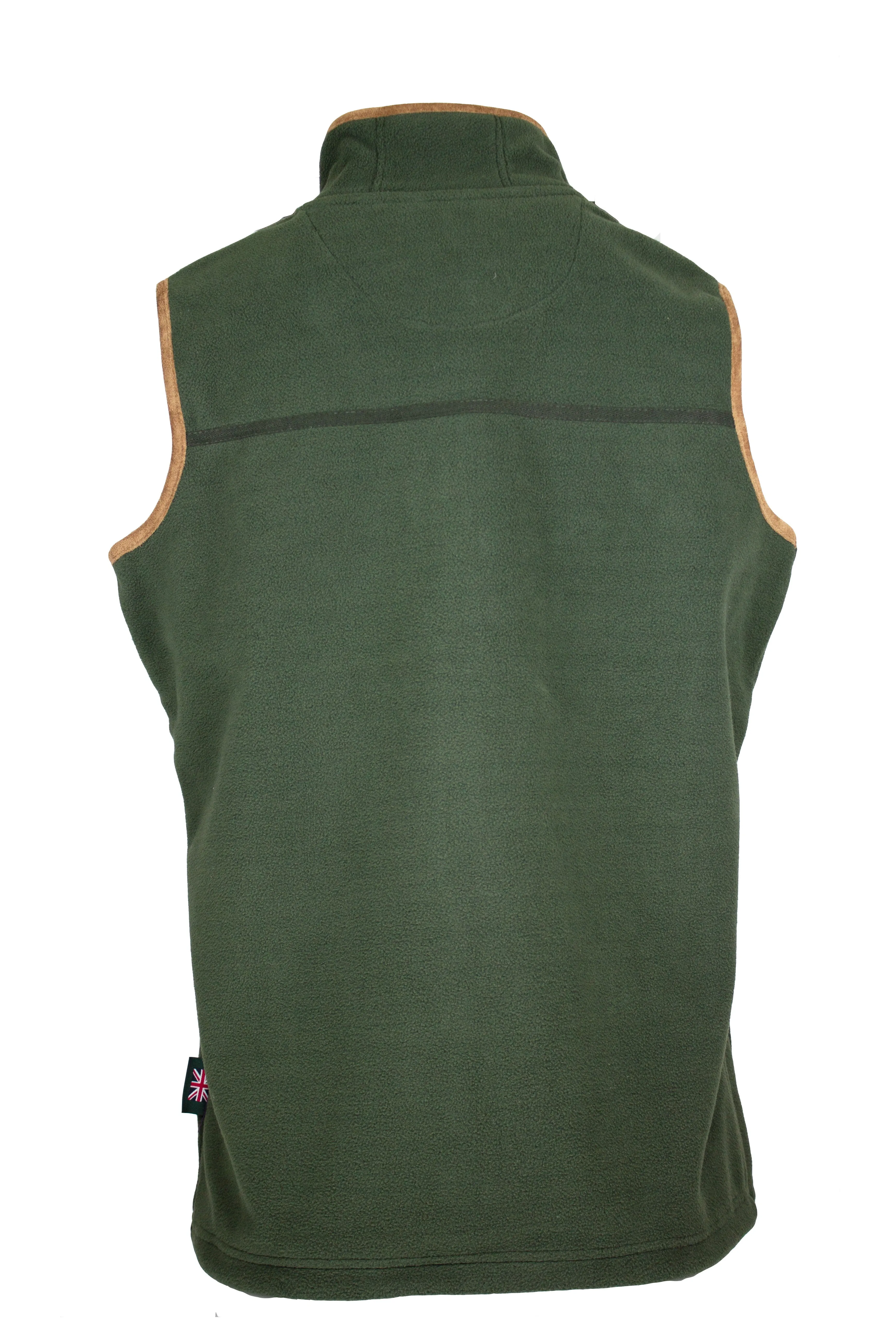 Trail Tested Overlock Stitching LF201 - Ladie's Fleece Gilet - GREEN