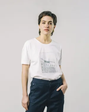 District Slim T-Shirt White Indoor Comfort