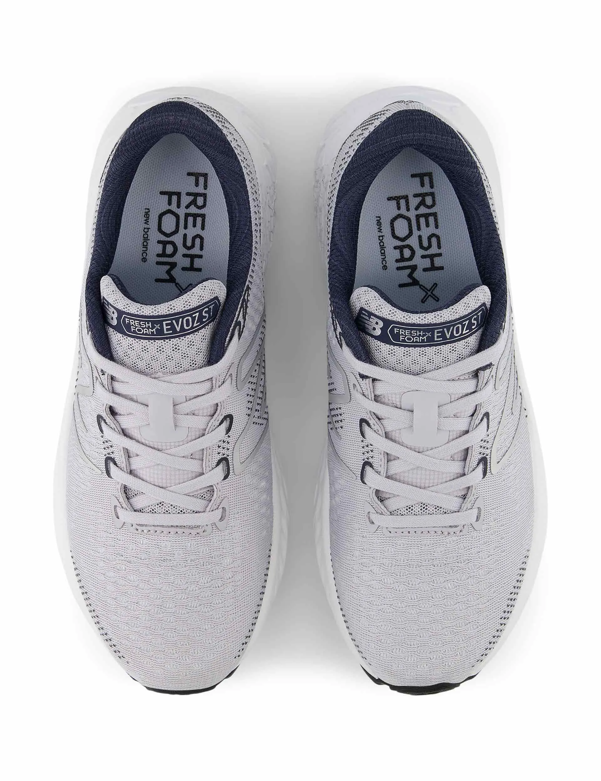 Fresh Foam X EVOZ ST Shoes - Pearl Grey Anti-fungal Enhanced Traction Outsole